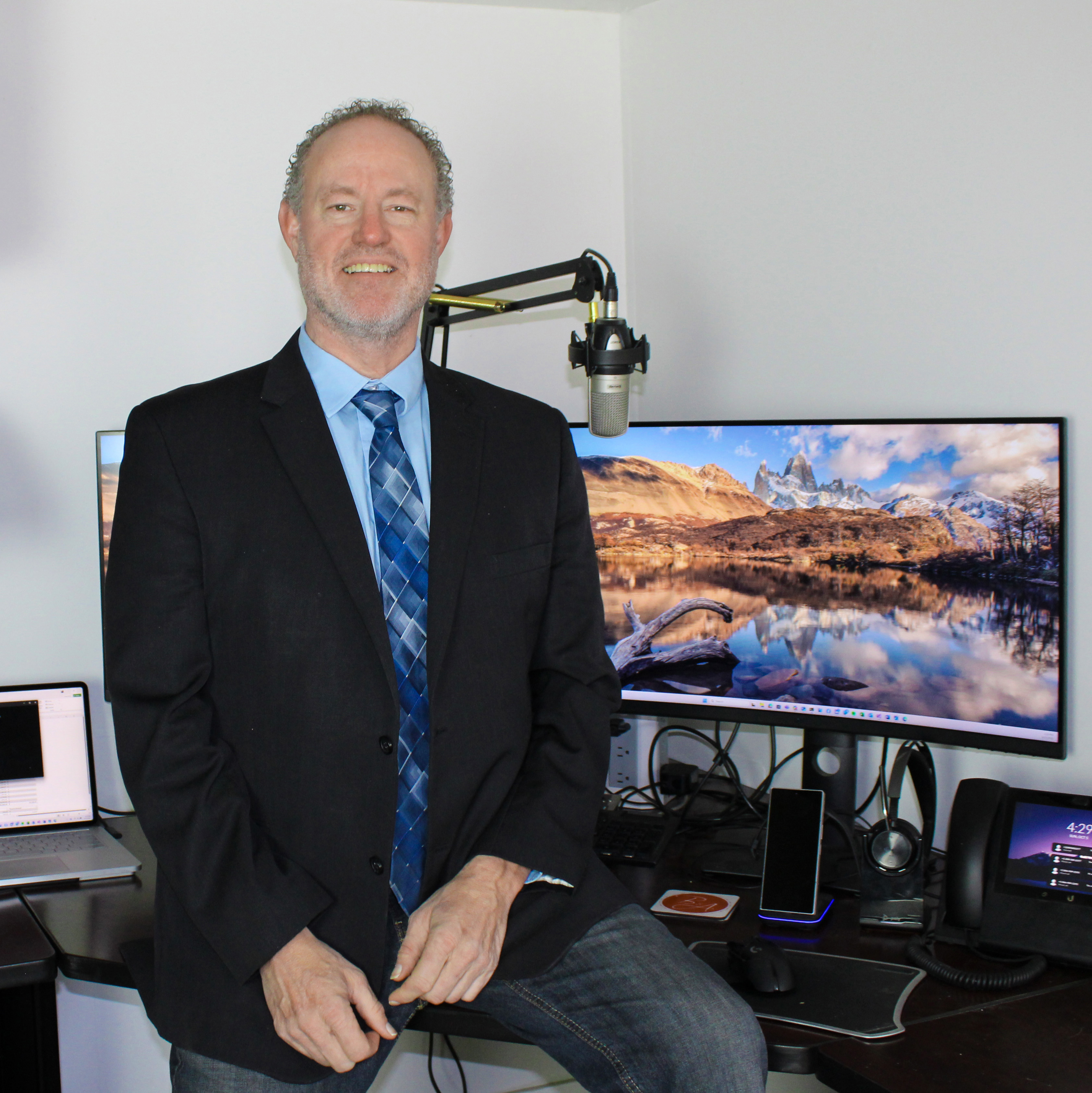 Shawn Bailey in his office.